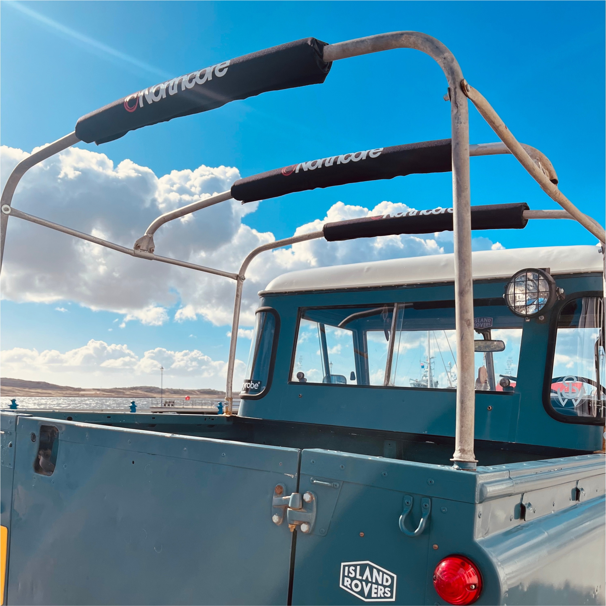 2026 Northcore Roof Rack Pads - 'Wide Load' 72cm NOCO21B - Black